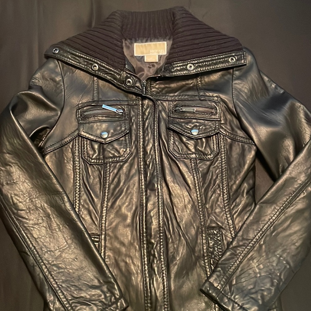 Michael Kors Leather Jacket